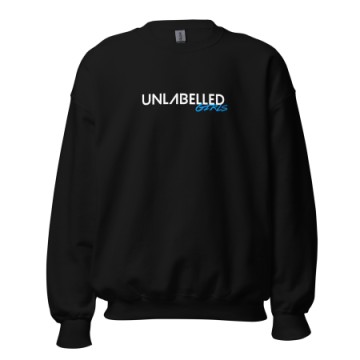 Unlabelled Girls - Black Unisex Sweatshirt image